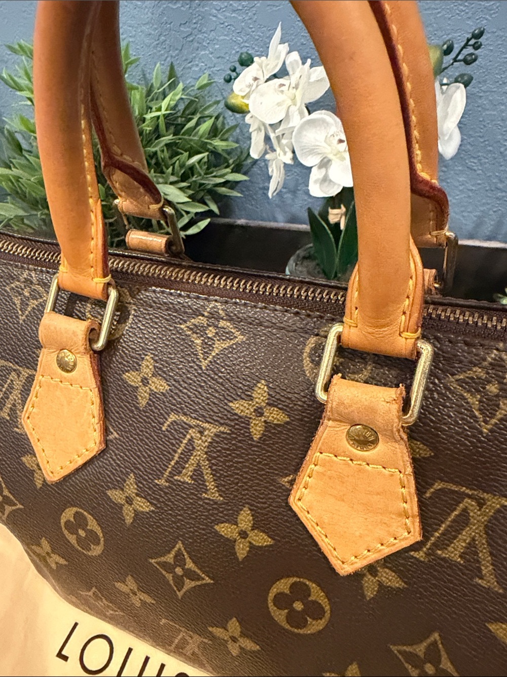 Authentic Louis Vuitton Speedy 25 monogram - Picture 6 of 15